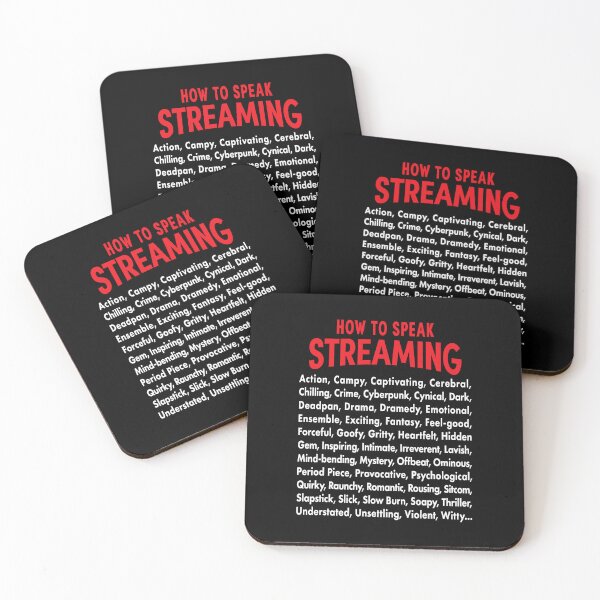Item preview, Vocabulary of Streaming. designed and sold by UltraQuirky.