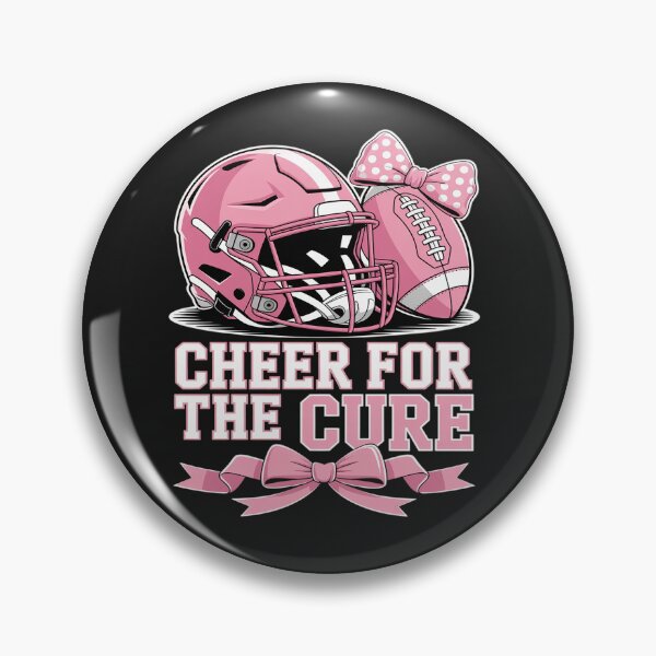Item preview, Cheer For Cure Football Breast Cancer Awareness Pink Ribbon designed and sold by tkhrbika.