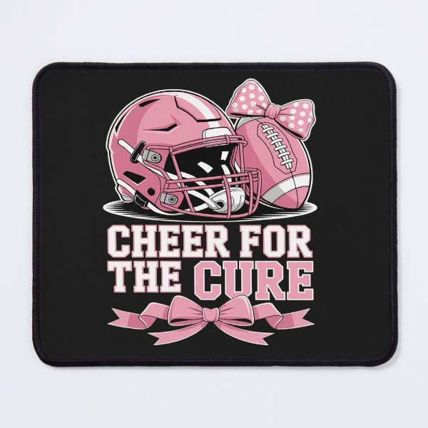 Item preview, Cheer For Cure Football Breast Cancer Awareness Pink Ribbon designed and sold by tkhrbika.