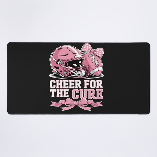 Item preview, Cheer For Cure Football Breast Cancer Awareness Pink Ribbon designed and sold by tkhrbika.