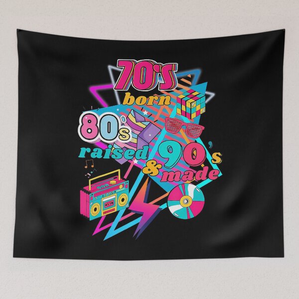 Item preview, I'M 70S Born Raised In The 80S And Got To Party In The 90's designed and sold by hattazillsu.
