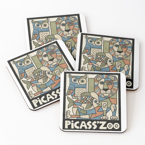 Item preview, Picass'Zoo: Cubist Animal Kingdom by PickAndSo Classic T-Shirt designed and sold by PickAndSo.
