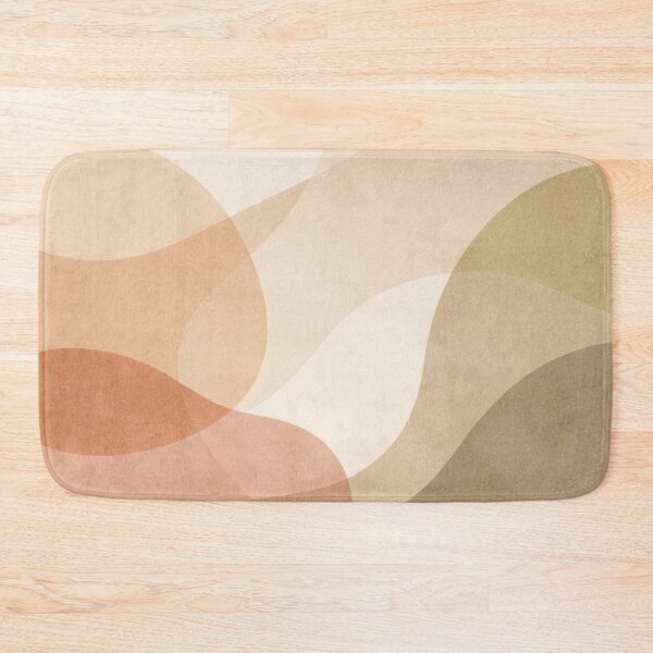 Item preview, Neutral Abstract Wall Art – Earthy Modern Organic Shapes Print designed and sold by leen12 Art Designs Prints.