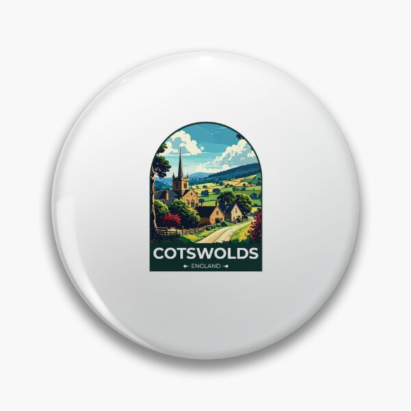 Item preview, Cotswolds England Sticker designed and sold by TulipaGraphics.