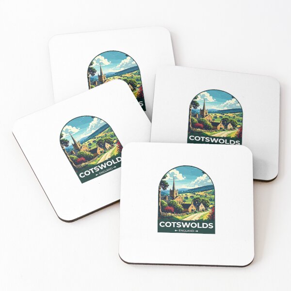 Item preview, Cotswolds England Sticker designed and sold by TulipaGraphics.