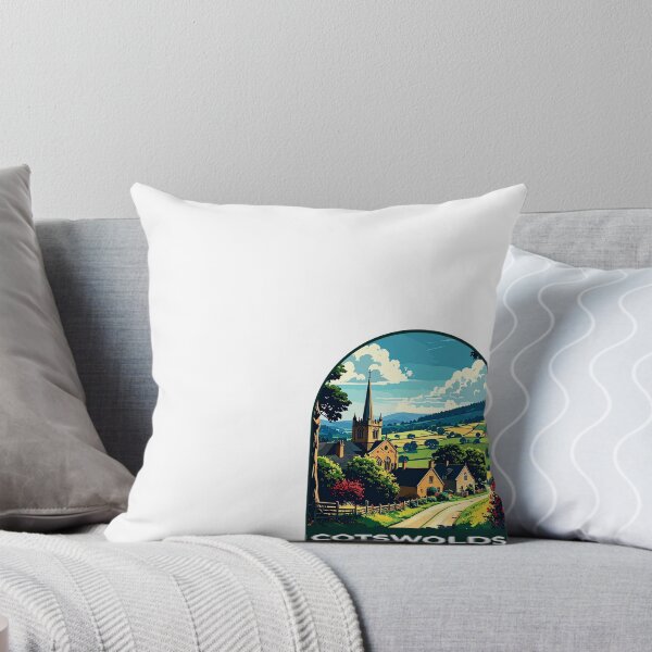 Item preview, Cotswolds England Sticker designed and sold by TulipaGraphics.