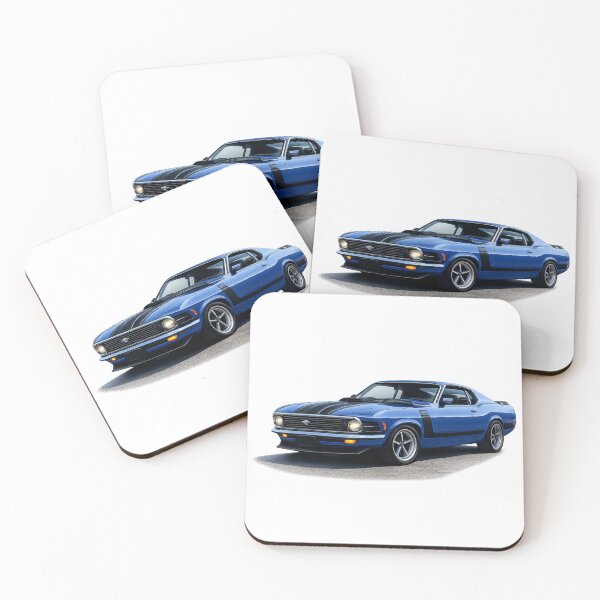 Item preview, Mustang 302 Boss Blue designed and sold by AlexandreSM.
