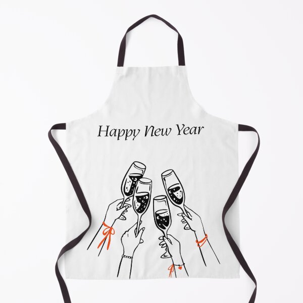 Item preview, Happy New Year. New Year's Toast. designed and sold by Dinasshop.