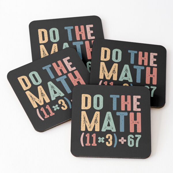 Item preview, Funny 100 Days School Math Equation Do The Math 100 67 Meme designed and sold by hattazillsu.