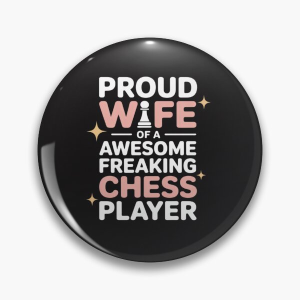 Item preview, Chessman Checkmate Gambit Chess Player Wife designed and sold by tkhrbika.