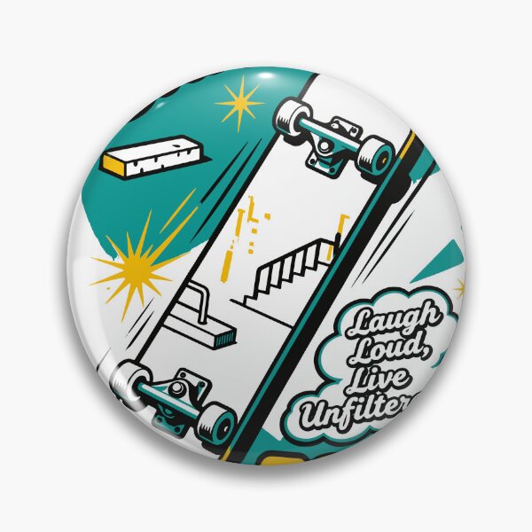 Item preview, Skate Fast Laugh Loud Live Unfiltered designed and sold by Dxvect.