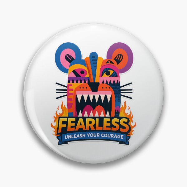Item preview, Fearless Monster Unleash Your Courage designed and sold by Mastermind-Art.