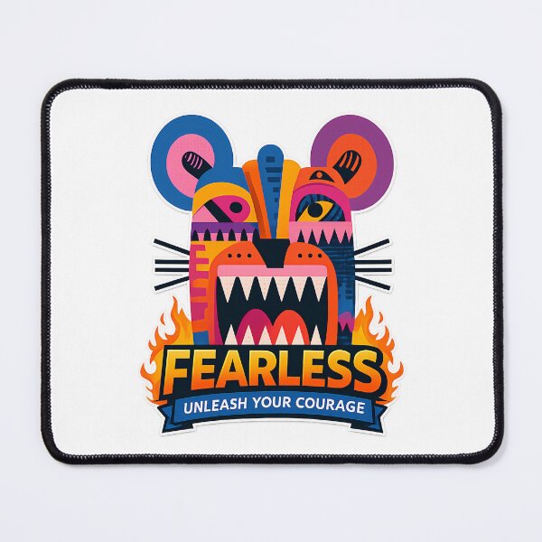 Item preview, Fearless Monster Unleash Your Courage designed and sold by Mastermind-Art.
