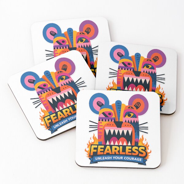 Item preview, Fearless Monster Unleash Your Courage designed and sold by Mastermind-Art.