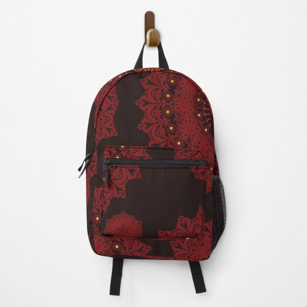 Item preview, Royal Mandala Blossom – Espresso Black Background designed and sold by OIL Pattern Design .