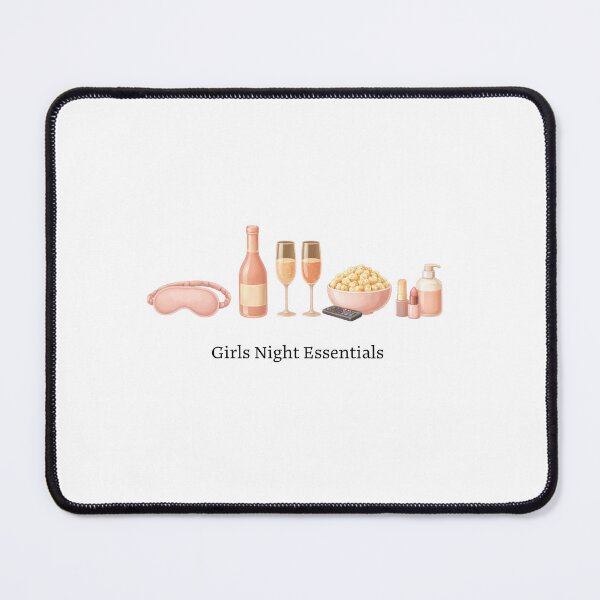 Item preview, Girls Night | Wine, Popcorn & Self-Care Vibes designed and sold by thtCMRAguy.