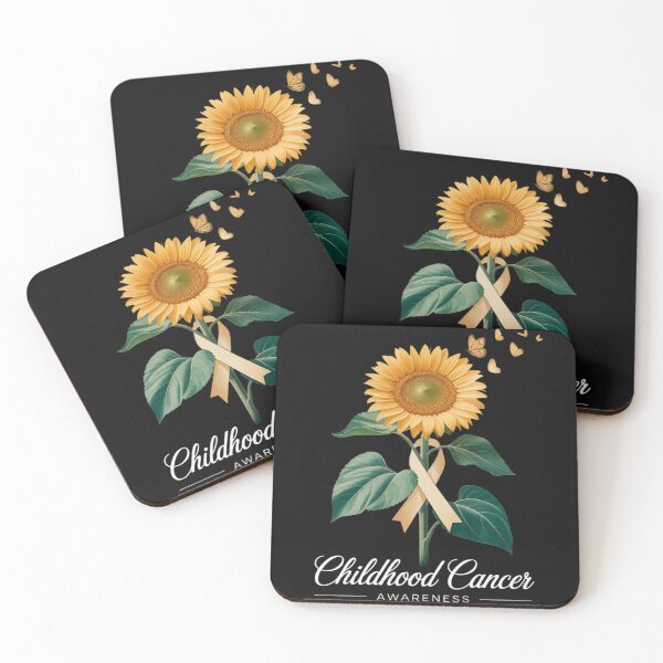 Item preview, Childhood Cancer Awareness Sunflower September designed and sold by tkhrbika.