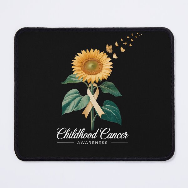 Item preview, Childhood Cancer Awareness Sunflower September designed and sold by tkhrbika.