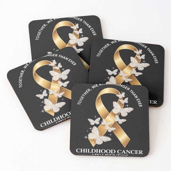 Item preview, Childhood Cancer Awareness We Rise Stronger Gold Ribbon designed and sold by tkhrbika.