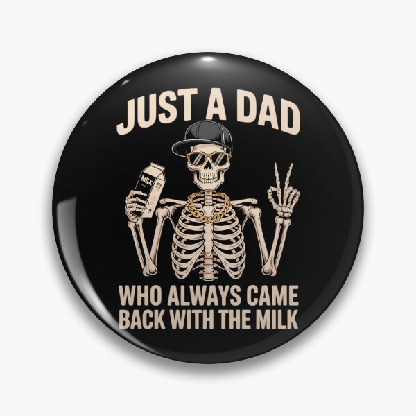 Item preview, Just A Dad Who Always Came Back With The Milk Fathers Day  designed and sold by FaithAbbott.