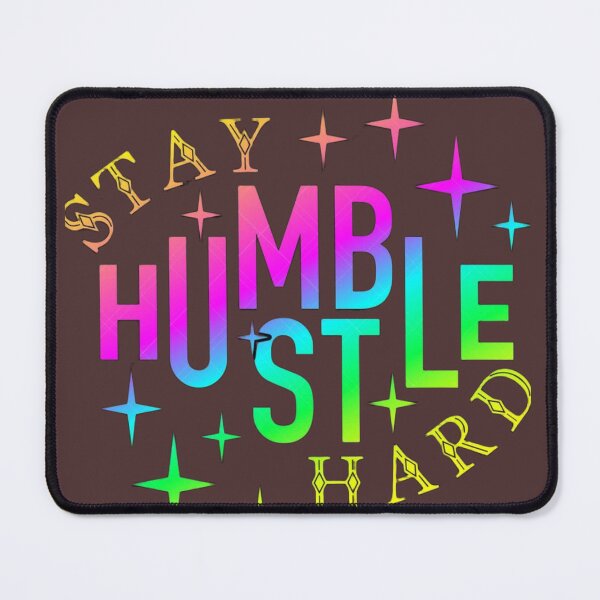 Item preview, Stay Humble Hustle Hard – Motivational Quote Typography Design designed and sold by Muskandesigns.