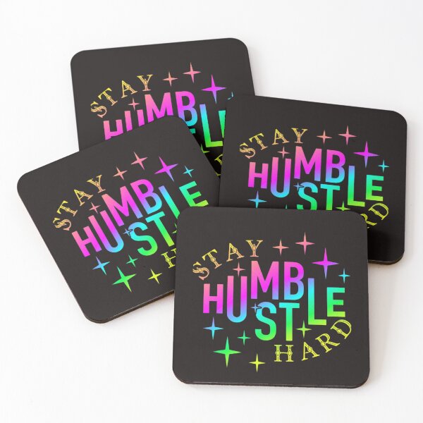 Item preview, Stay Humble Hustle Hard – Motivational Quote Typography Design designed and sold by Muskandesigns.