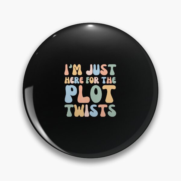 Item preview, Im Just Here For The Plot Twists - Funny Bookworm Reading designed and sold by knjisapueyesq.