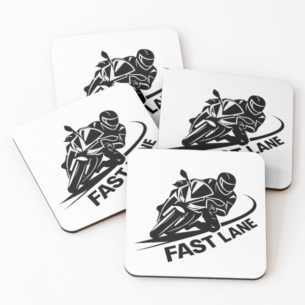 Item preview, Fast Lane - Minimalist Sport Motorcycle Illustration designed and sold by MKreative Studio.