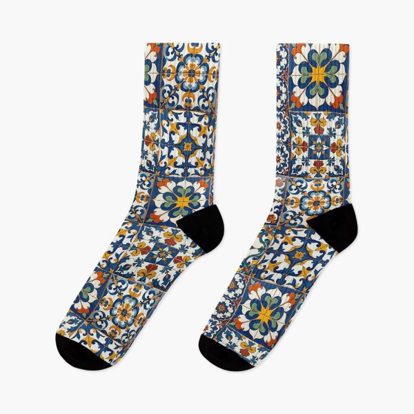 Item preview, Azulejo Mosaic - mixed azulejo tiles designed and sold by FK-UK.