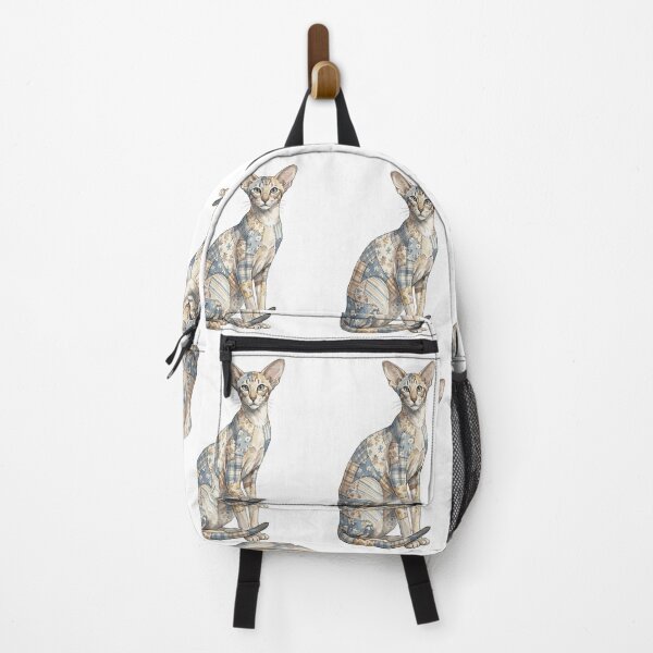 Item preview, Cute Oriental Shorthair Cat Patchwork designed and sold by bapupa.