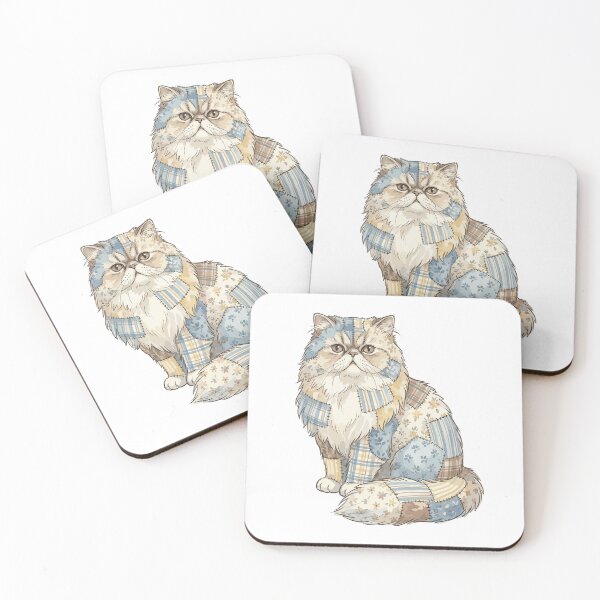 Item preview, Lindo gato persa patchwork designed and sold by bapupa.