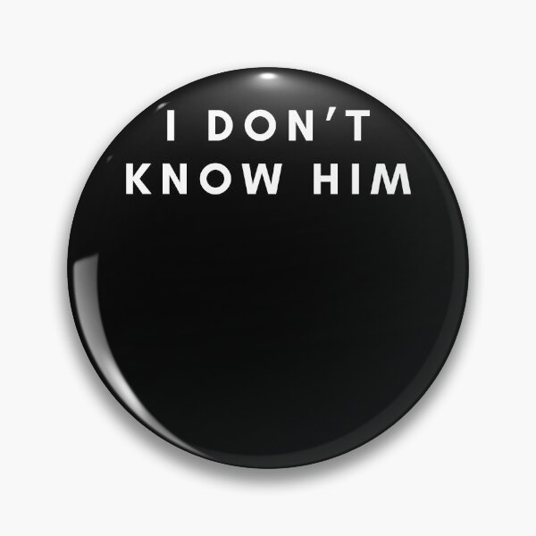 Item preview, I Don't Know Him designed and sold by CassieReilley.