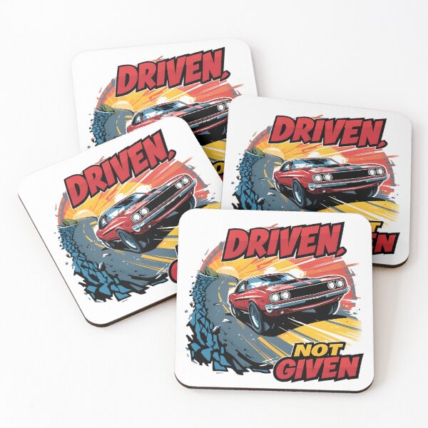 Item preview, Driven, Not Given – Motivational Car Culture Design designed and sold by gavinroyal.