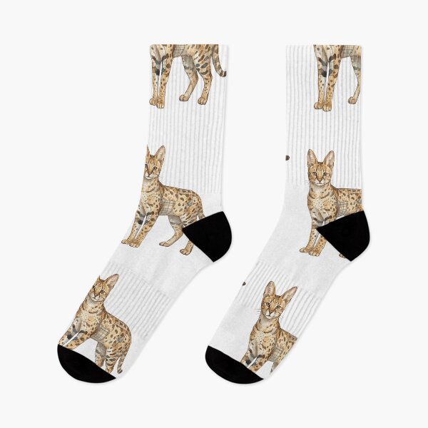 Item preview, Cute Savannah Cat Patchwork designed and sold by bapupa.