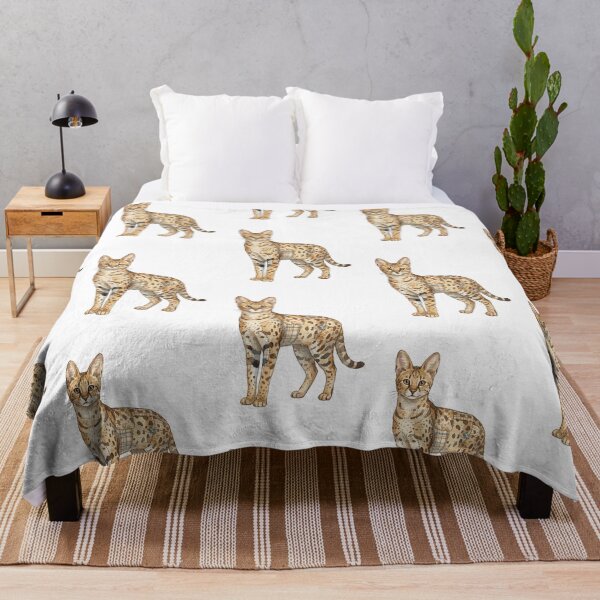 Item preview, Cute Savannah Cat Patchwork designed and sold by bapupa.