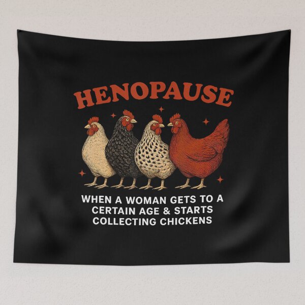 Item preview, Henopause Women Collecting Chicken Funny Farm Chicken Lovers designed and sold by malhanasbih.