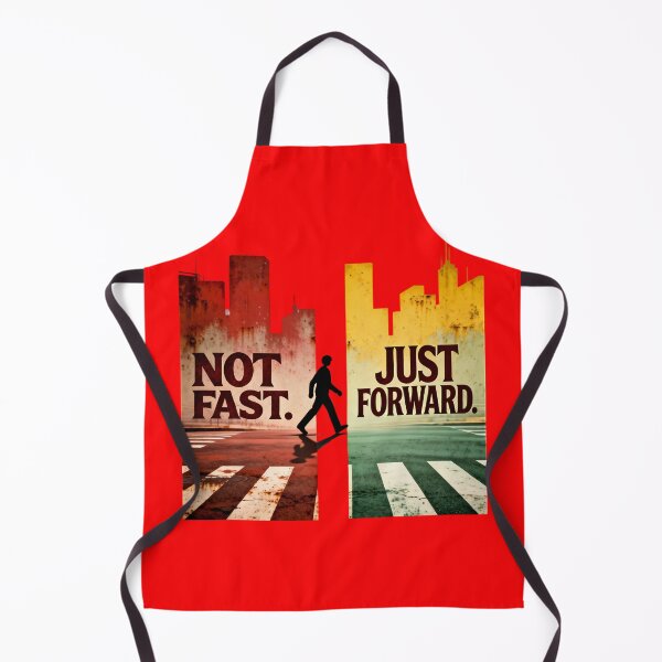 Item preview, Not Fast Just Forward – Urban Life Motivation Graphic Tee designed and sold by Maximilianos.