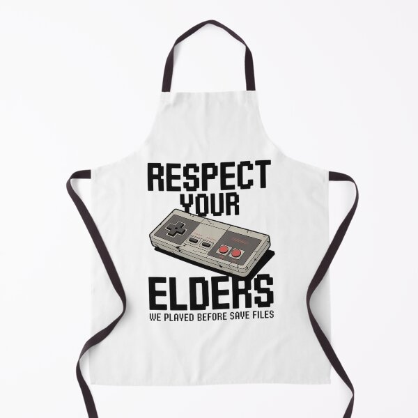 Item preview, Respect Your Elders – We Played Before Save Files Existed designed and sold by Tomasz Siennicki.