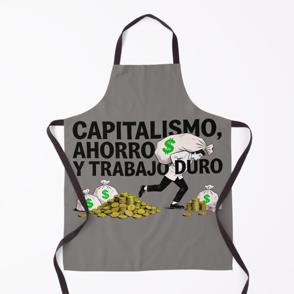 Item preview, CAPITALISM, SAVING AND HARD WORK designed and sold by CriticalCult.
