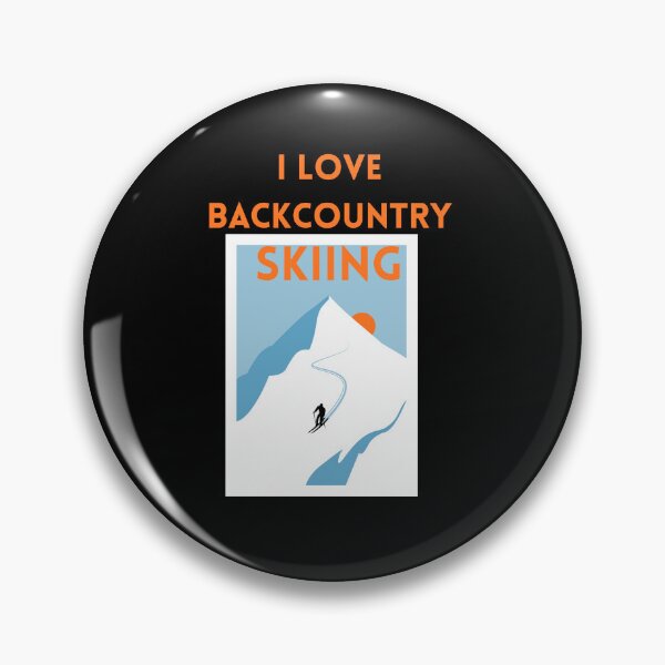Item preview, Backcountry Skiing designed and sold by StaticMood.