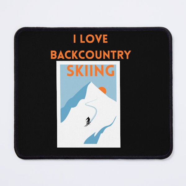 Item preview, Backcountry Skiing designed and sold by StaticMood.