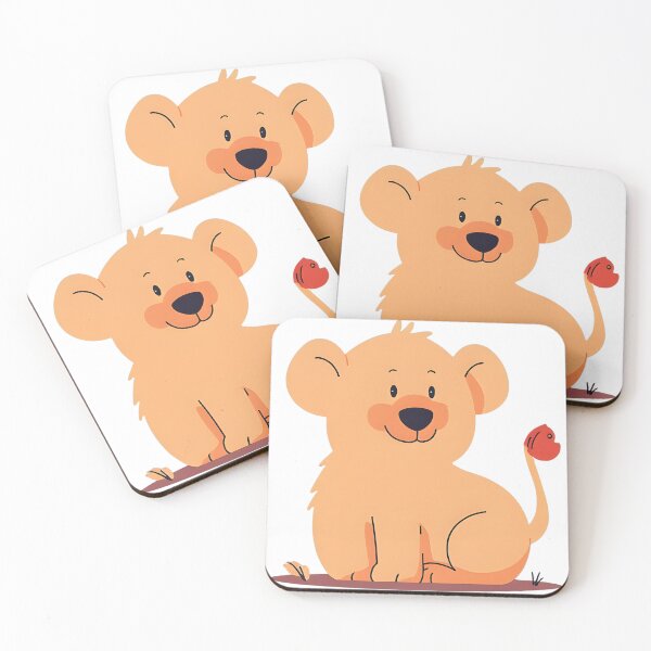 Item preview, Cute Cartoon Lion designed and sold by Kavya Art.