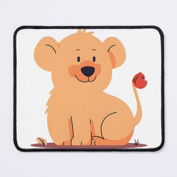 Item preview, Cute Cartoon Lion designed and sold by Kavya Art.