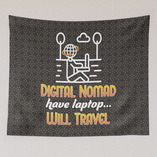 Item preview, Digital Nomad. designed and sold by UltraQuirky.