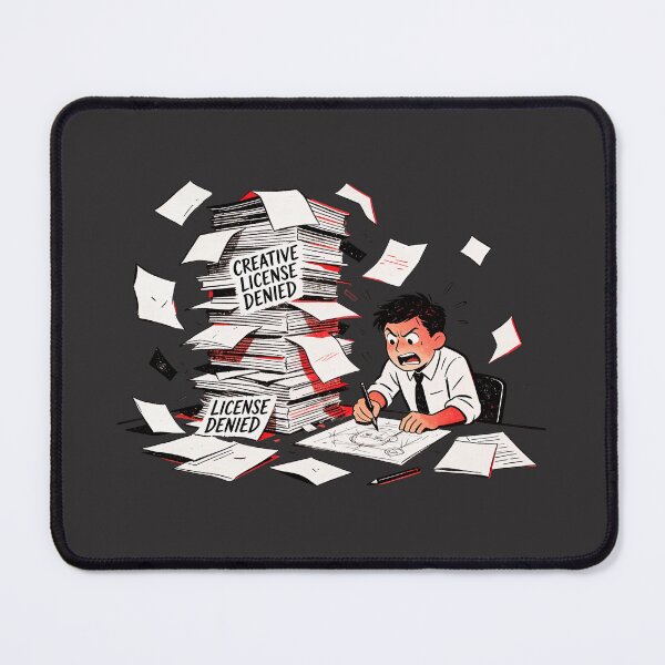 Item preview, CREATIVE LICENSE DENIED designed and sold by CriticalCult.