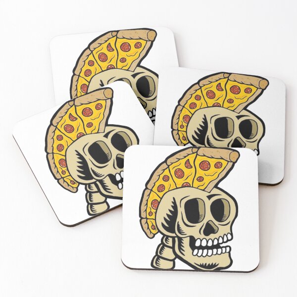 Item preview, Pizza Skull Mohawk designed and sold by Oniyasha.