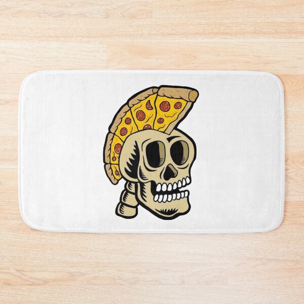 Item preview, Pizza Skull Mohawk designed and sold by Oniyasha.