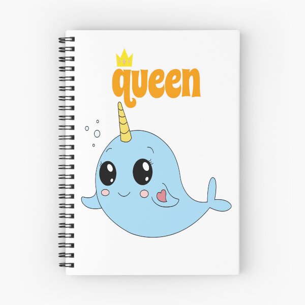 Item preview, "Princess of the Sea: Queen Narwhal" designed and sold by MayaMaliStudio.