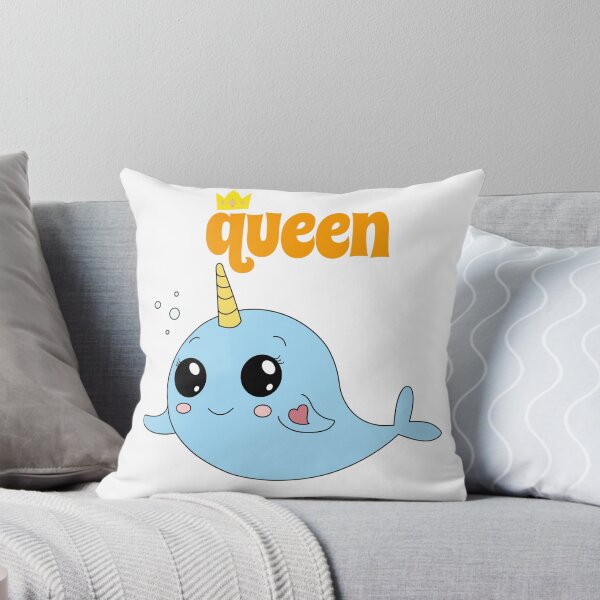 Item preview, "Princess of the Sea: Queen Narwhal" designed and sold by MayaMaliStudio.