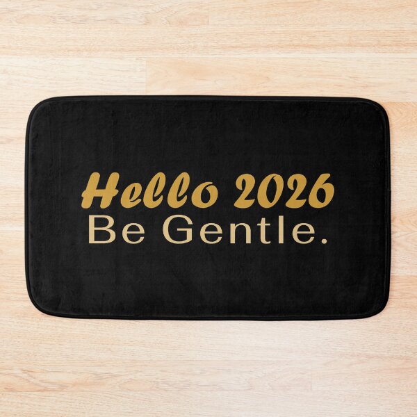 Item preview, Hello 2026 Be Gentle Minimal New Year Aesthetic T-Shirt designed and sold by PixelPlush.